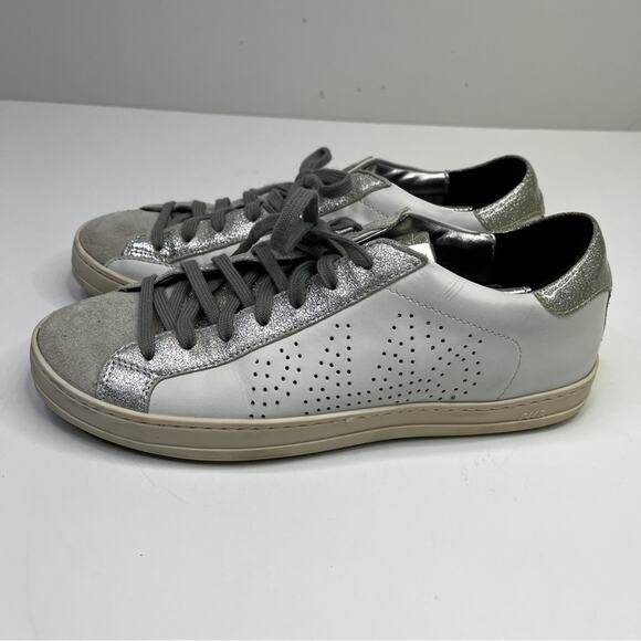P448 Women's John Reflex sneakers all over white - 7 - Picture 2 of 10